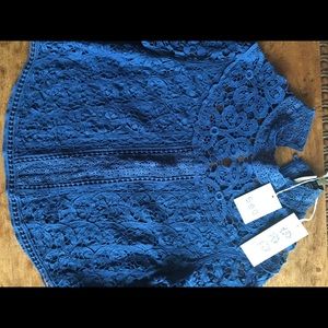 Sea New York Lace Crop Top